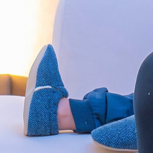 Slipstop Booties Kindersloffen Indigo Blue